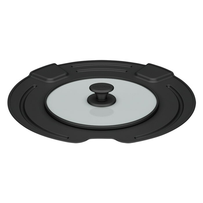 サーモス 取っ手のとれるフライパン専用フタ KLK-2628-BK ブラック 26cm・28cm対応【送料無料】【KK9N0..