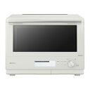 【最大1000円OFFクーポン!6月11日1:59まで】パナソニック 30L スチームオーブンレンジ ビストロ Bistro 2段調理 NE-BS8C-W オフ...