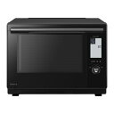 【最大1000円OFFクーポン!6月11日1:59まで】パナソニック 30L スチームオーブンレンジ ビストロ Bistro 2段調理 NE-BS9C-K ブラ...
