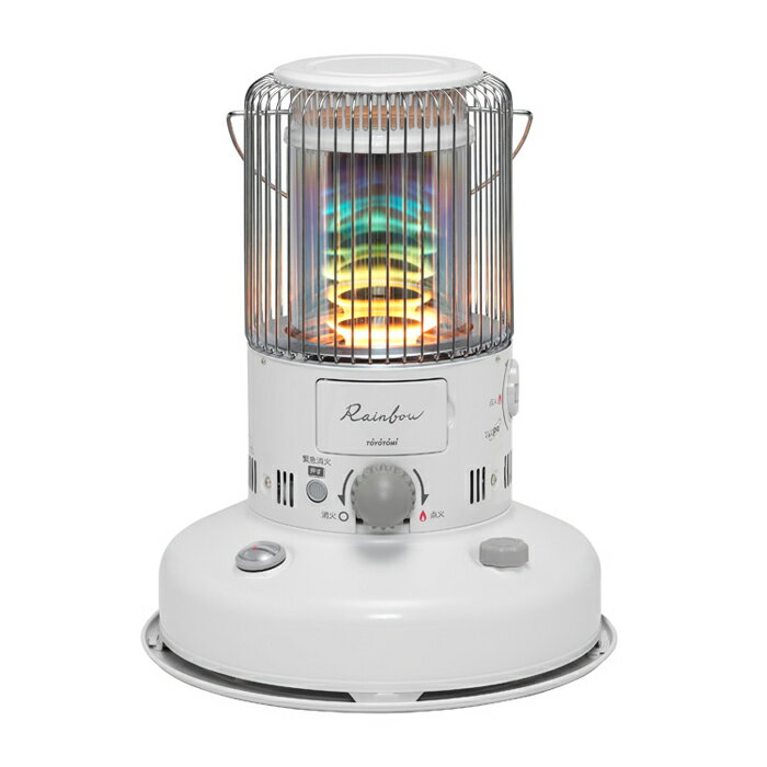 トヨトミ 対流型石油ストーブ RB-G2524-W ホワイト 電池レス 手回し点火 石油ストーブ 【送料無料】【KK9N0D18P】