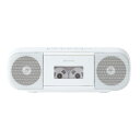 【最大1000円OFFクーポン!6月11日1:59まで】東芝 CDラジカセ CDラジオカセットレコーダー TY-CDS9-W ホワイト ワイドFM 高音質 コン...