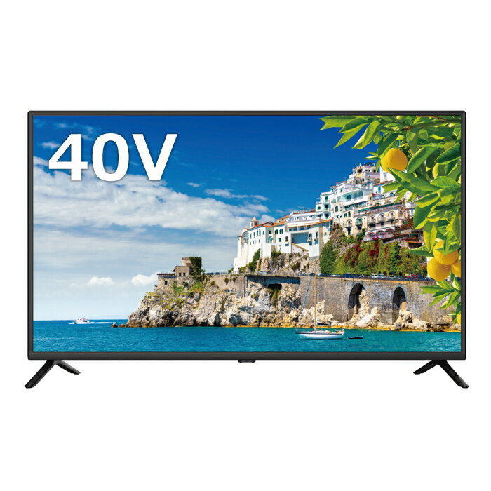 グリーンハウス 液晶テレビ 40V型 フルHD GH-TV40B-BK ブラック 40インチテレビ【送料無料】【KK9N0D18P】