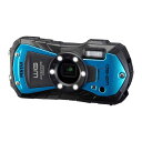 【最大1000円OFFクーポン!6月11日1:59まで】リコー コンパクトデジタルカメラ PENTAX WG-90-BL ブルー ペンタックス 本格防水 耐衝撃...