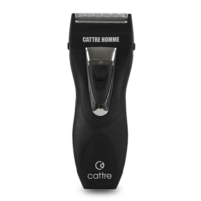 カトレ cattre メンズシェーバー 2枚刃 充電交流式 生活防水設計 CTS-215 ブラック ヒゲソリ 髭剃り【..