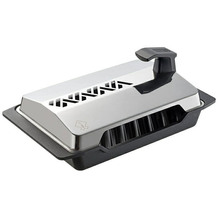 【即納】オークス 大人の鉄板 魚焼き器 炭グリル OTS8010 炭プレート 遠赤効果【送料無料】【KK9N0D18P】