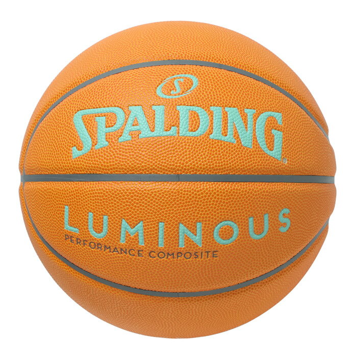 スポルディング バスケットボール ルミナス 合成皮革 ブラウン×ミント 6号 77-984J 中学生以上女子 SPALDING 正規販売店【送料無料】【KK9N0D18P】