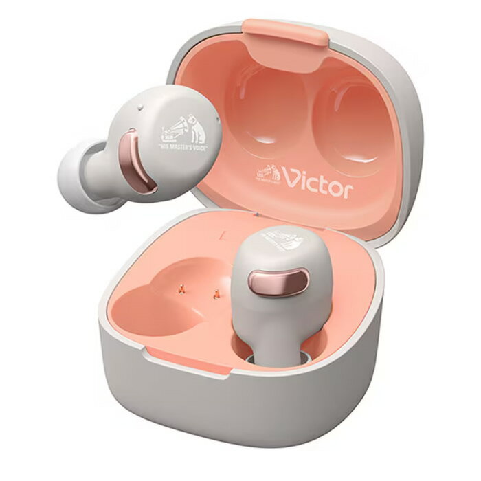 ビクター 完全ワイヤレスイヤホン HA-A30T2-P ピンク Victor JVC IPX4 防滴仕様 ノイズキャンセリング ノイキャン 外音取り込み マルチポイント【送料無料】【KK9N0D18P】
