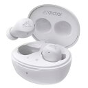 ビクター 完全ワイヤレスイヤホン HA-A6T-W ホワイト Victor JVC IPX4 防滴仕様 小型軽量サイズ【送料無料】【KK9N0D18P】