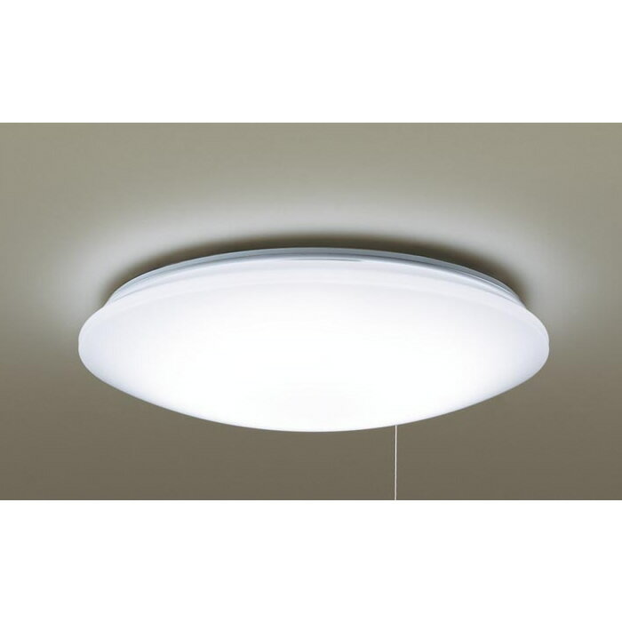 パナソニック シーリングライト 天井直付型 LED 昼光色 プルスイッチ付 カチットF 〜8畳 LSEB1120KLE1 ..