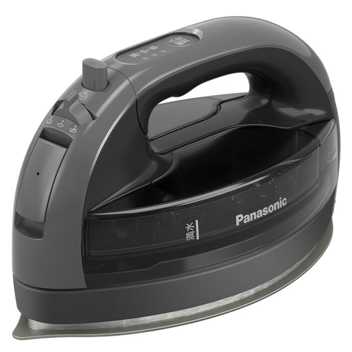 【最大1000円OFFクーポン!12月11日1:59まで】パナソニック コードレススチームアイロン NI-WL509-H グレー Panasonic Wヘッドで...