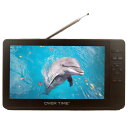 OVER TIME 7インチ防水テレビ&ラジオ OT-WPT70G-BK ブラック ダイアモンドヘッド【送料無料】【KK9N0D18P】(2)