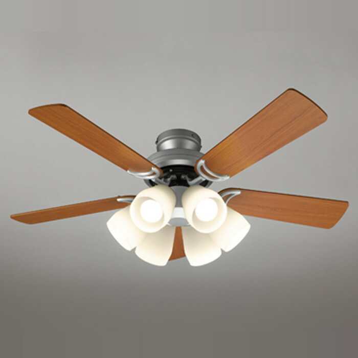 オーデリック LEDシーリングファン SH9071LDR 電球色 5枚羽根 高演色LED リモコン付 〜6畳 ODELIC【送..