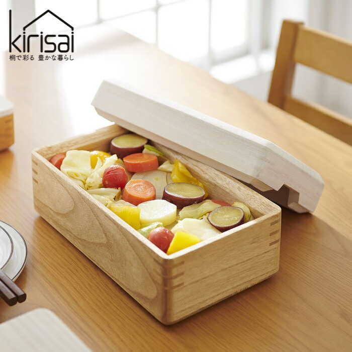 乐天商城 - 【最大2500円OFFクーポン配布中!5月29日10時まで】kirisai 蒸し鉢 桐製 桐のレンジでむし鉢 スノコ付き OSM-1 オスマック 日本製 水洗いOK 蒸し料理 蒸し器 レンジ対応 木製 キッチン用品【送料無料】【KK9N0D18P】