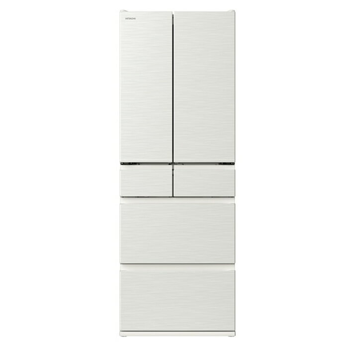 【配送＆設置無料】日立 冷蔵庫 485L フレンチドア 観音開き 6ドア Hタイプ R-H49X-W ピュアホワイト【送料無料】【KK9N0D18P】