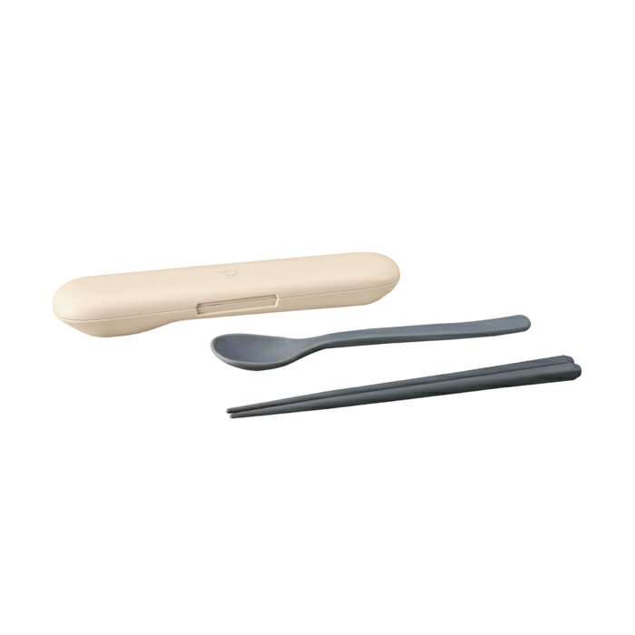 象印 カトラリーセット スプーン ハシ ケース付き FC-AA01-CM ベージュ シンプル お弁当 お箸 おはし ..