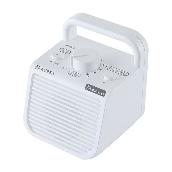 東芝 ワイヤレス テレビ用スピーカー 増設用子機 AX-WST1EX-W ホワイト AUREX オーレックス 声くっきり..