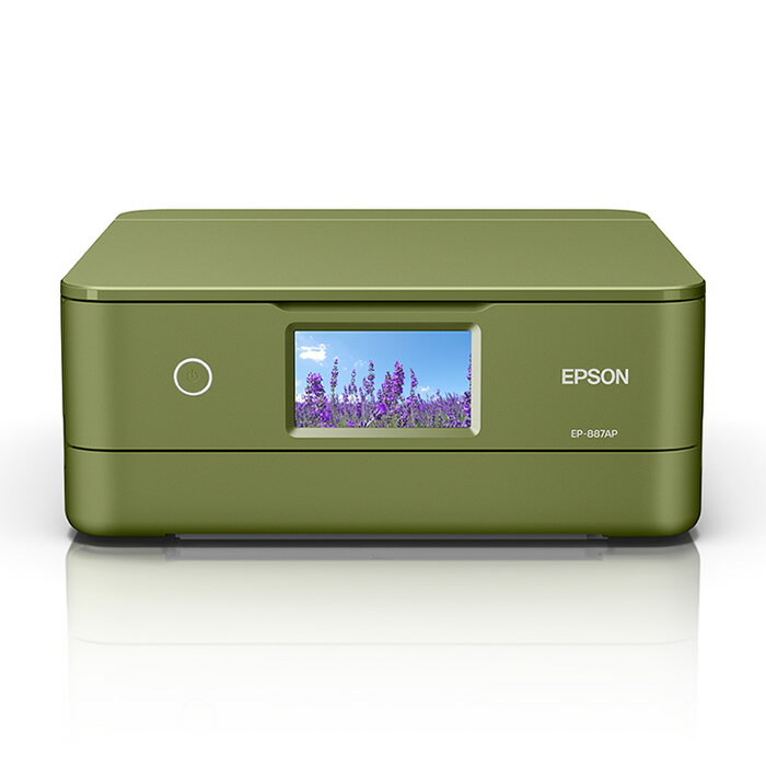 エプソン インクジェットプリンター カラリオ A4対応 EP-887 ピスタチオグリーン EP-887AP EPSON インクジェット複合機 カラリオプリンター 6色 カラー プリント コピー スキャン スマホ対応 無線LAN 自動両面印刷【送料無料】【KK9N0D18P】