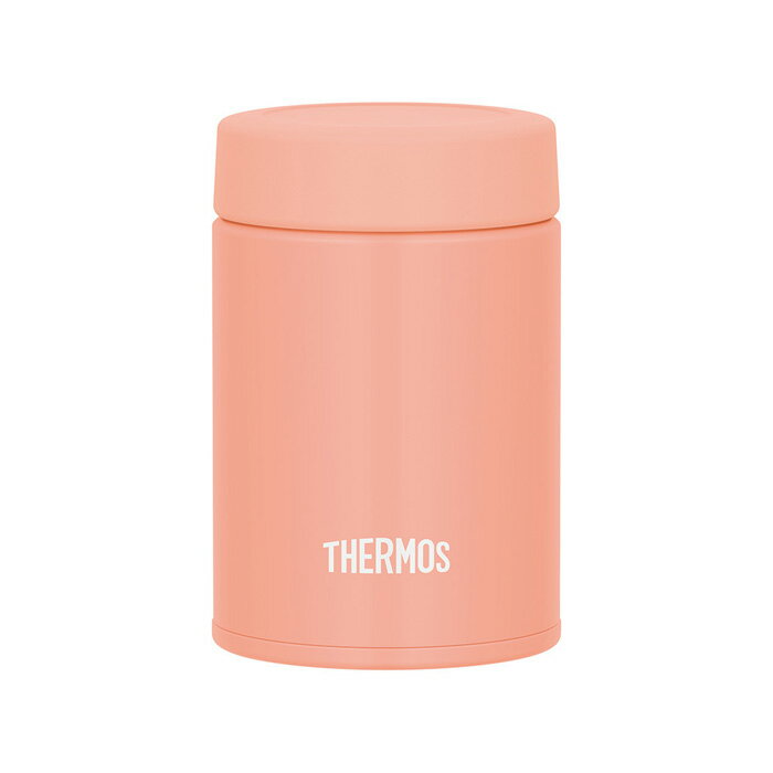 サーモス 真空断熱スープジャー 200ml コーラルピンク JEG-200-CP スープ デザート 保温 魔法瓶 食洗機..
