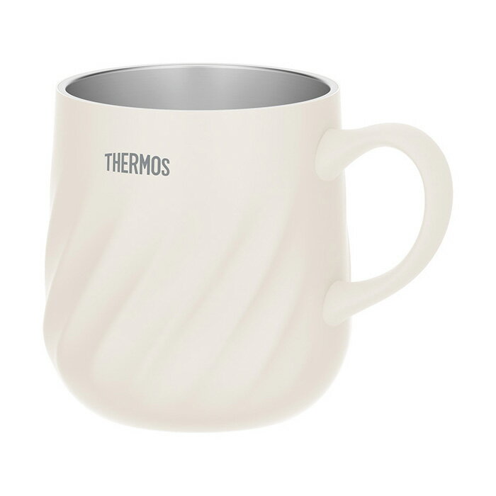 サーモス 真空断熱マグカップ 350ml アイボリー JTD-350-IV 食洗機対応 おしゃれ【送料無料】【KK9N0D1..
