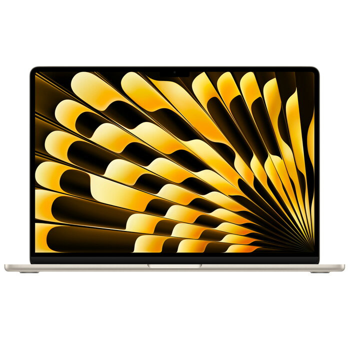 【最大1000円OFFクーポン！12月11日1:59まで】アップル Apple MacBook Air 15.3インチ Liquid Retinaディスプレイ M4チップ 10コア メモリ16GB SSD512GB MW1K3J/A スターライト MW1K3JA ノートパソコン ノートPC マックブックエアー【送料無料】【KK9N0D18P】
