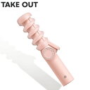 TAKE OUT ヘアアイロン カール Take out 4.5 Multi Round マルチラウンド 充電式コードレス UCI-A3226 ピンク テイクアウト 3段階温度調整 コンパクト 軽量 かわいい USB充電 ミニ【送料無料】【KK9N0D18P】