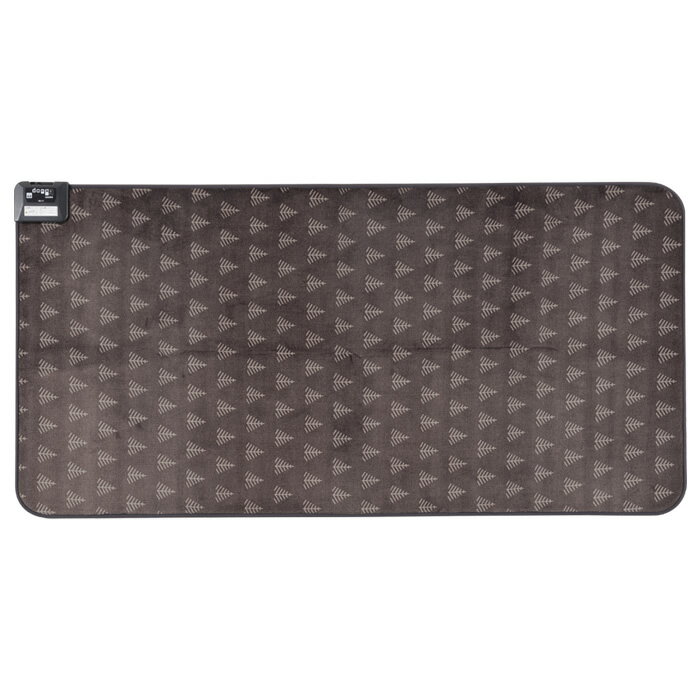 広電 電気カーペット 一体型 1畳 VWC101NH-HK グレイ ツリー柄 1畳相当 約176×88cm ホットカーペット K..