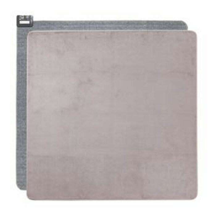 広電 ホットカーペット 約2畳 フランネル素材カバー 畳んで収納可能 VWU201UH-CMN グレージュ 無地 電..