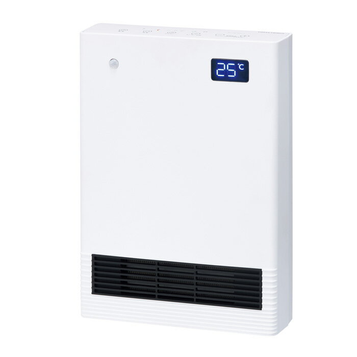 ユアサプライムス 背面が分解できるセラミックヒーター YA-S1228SGM-W ホワイト 電気ファンヒーター 人..