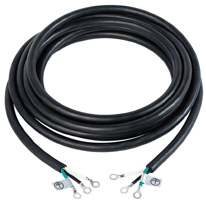 ナカトミ 電源コード 3芯×2m2×5m 単相200V用 C-3S2005 【送料無料】【KK9N0D18P】