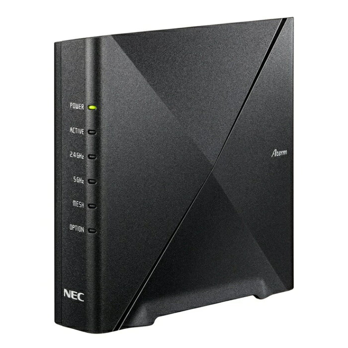 ��¨Ǽ��NEC Aterm ̵��LAN�롼���� Wi-Fi 6�б��ۡ���롼�� PA-3000D4AX 11ax/ac/n/a(5GHz��)&11ax/n/g/b(2.4GHz��) 2,402Mbps��574Mbps �Ƶ� �ҵ� ��ѵ� ��å�����ѵ�������̵���ۡ�KK9N0D18P��