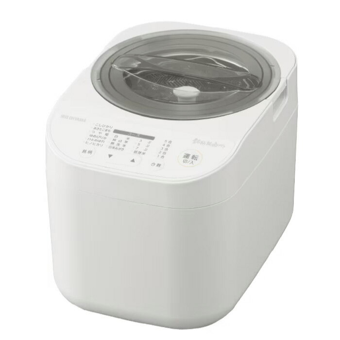 アイリスオーヤマ 銘柄純白づき精米機 RCI-C5-C アイボリー 家庭用精米機 1合〜5合 備蓄米 古米 白米磨..