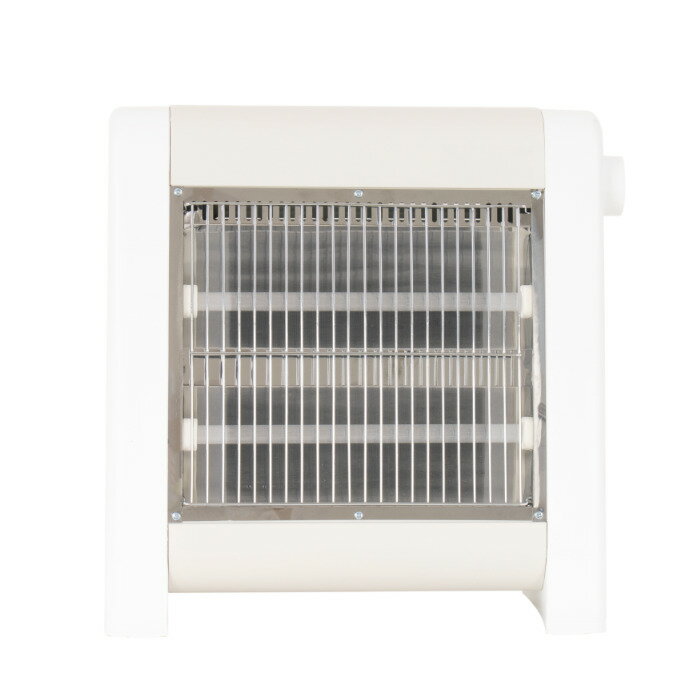 ゼピール 電気ストーブ 800W ZDQ-08B-W【送料無料】【KK9N0D18P】