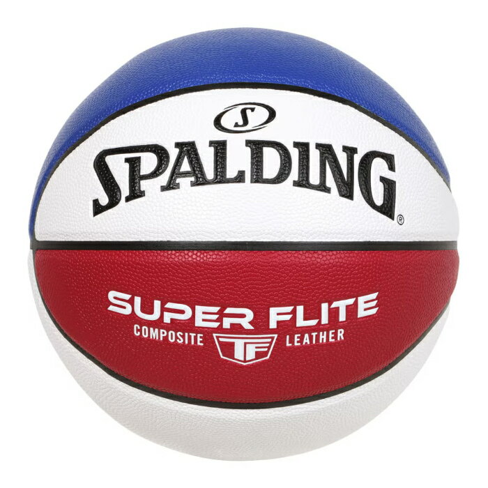 スポルディング バスケットボール スーパーフライト トリコロール 7号球 合成皮革 78-168J SPALDING 正規販売店【送料無料】【KK9N0D18P】