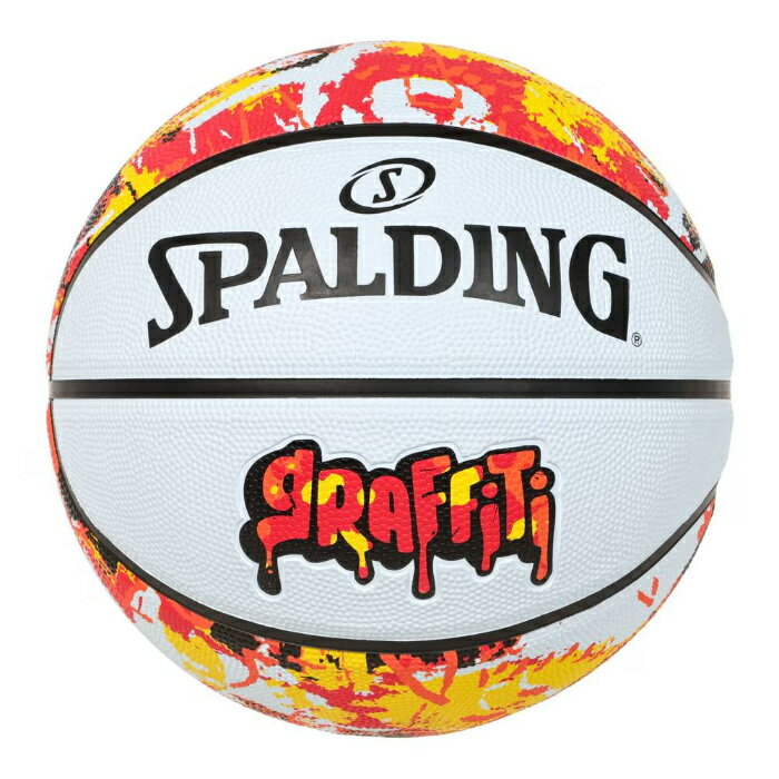 スポルディング バスケットボール グラフィティ オレンジ×レッド 5号球 ラバー 85-265J SPALDING 正規販売店【送料無料】【KK9N0D18P】
