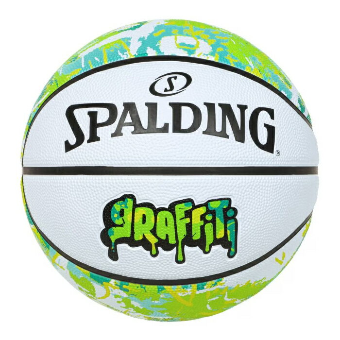 スポルディング バスケットボール グラフィティ グリーン×イエロー 7号球 ラバー 85-266J SPALDING 正規販売店【送料無料】【KK9N0D18P】