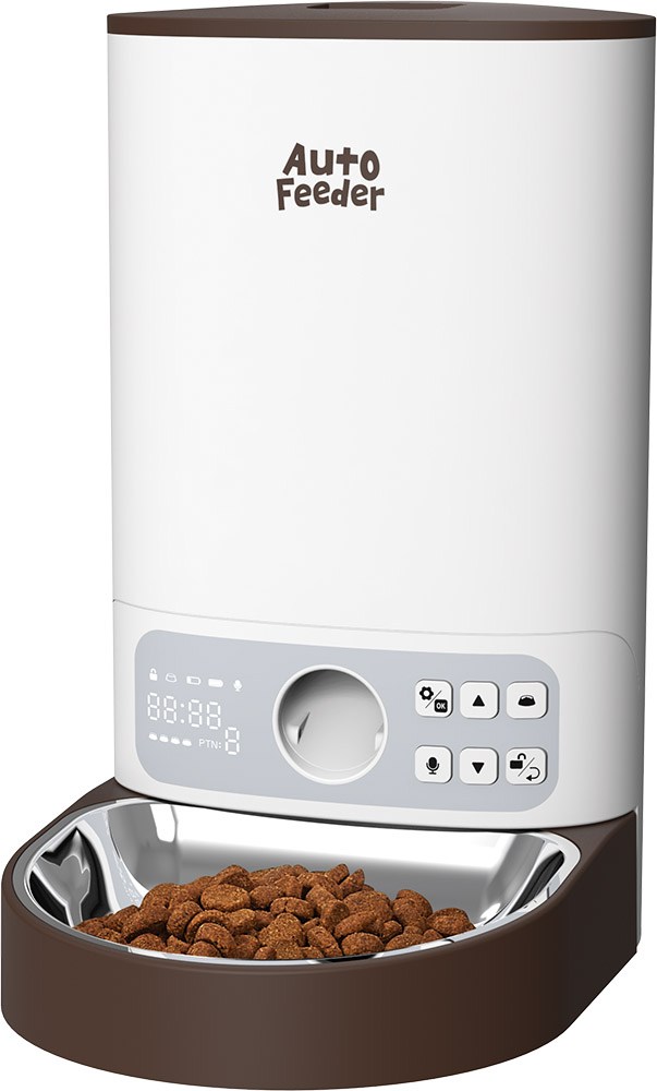 マルカン ペット用 オートフィーダー ミニ GONTA CLUB/NYANTA CLUB DA-379 犬猫用品 ペット 自動給餌器 超小型犬 小型犬 猫用 犬用 2.5L 録音機能 停電対策 ステンレス食器 フードオーバーフロー防止 留守番 電池対応 1日4回【送料無料】【KK9N0D18P】 3