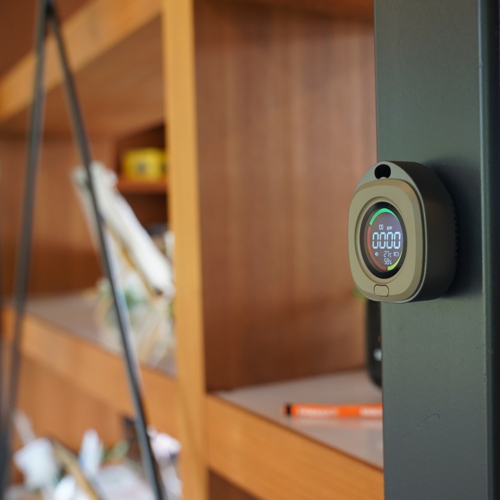 沢田テント 日本製 センサー搭載 一酸化炭素チェッカー SW-COJ1-KH ブラウンカーキ 共成商事株式会社【送料無料】【KK9N0D18P】