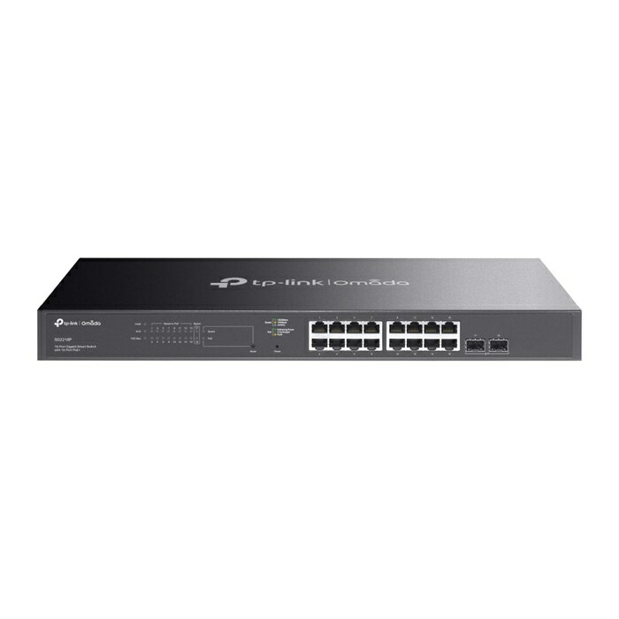 TP-Link Omada ギガビットPoE+ポート×16/SFPスロット×2 スマートスイッチ TL-SG2218P【送料無料】【KK9N0D18P】