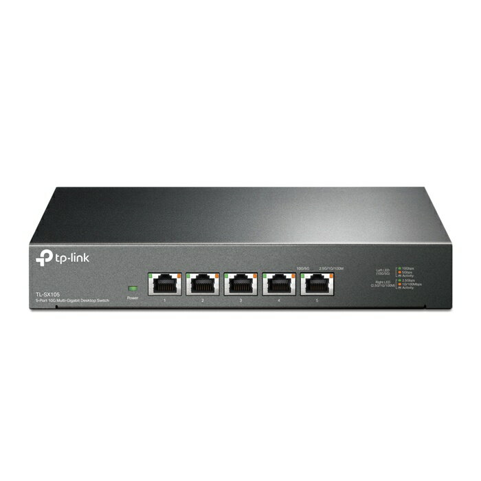 乐天商城 - 【最大2500円OFFクーポン配布中!5月29日10時まで】TP-Link 10Gポート×5 アンマネージスイッチ TL-SX105【送料無料】【KK9N0D18P】