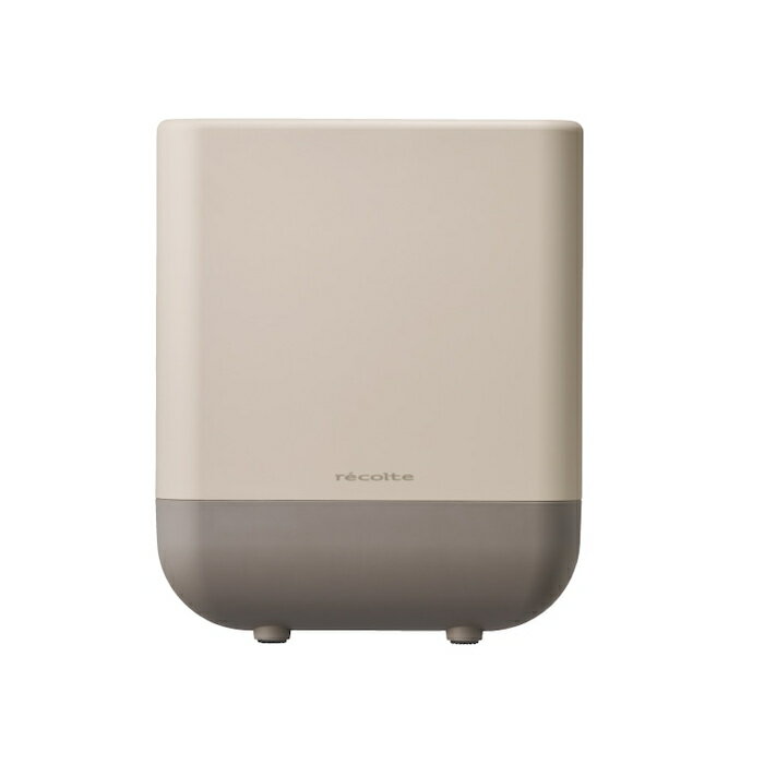 レコルト コンパクト生ごみ処理機 RDP-2 W クリームホワイト recolte 乾燥・粉砕式 Compact Food Waste Disposer