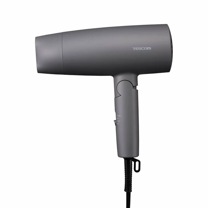Other - 【即納】テスコム プロテクトイオン ヘアドライヤー TD361A-H グレー 大風量 コンパクト 軽量 折り畳み ミニマル 速乾 時短 ラク抜きプラグ【送料無料】【KK9N0D18P】