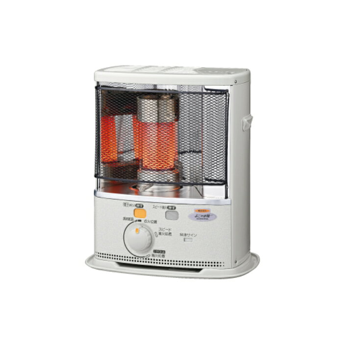 ※返品・交換不可商品◎輻射熱で温める無風暖房。■よごれま栓　よごれま栓タンク搭載。手を汚さずにかんたん給油。■電源(100V)不要■停電時使用可能■対震自動消火装置■暖房のめやす　木造（戸建）：8畳まで（13.0m2）　コンクリート（集合）：10畳まで（16.5m2）■暖房出力：2.83〜2.26kW■PSC対応品■外形寸法：高さ510×幅452×奥行324mm■質量：7.8kg■タンク容量：4L■その他：［乾電池別売］単二形／4個使用　（アルカリ乾電池の使用を推奨します）商品の特長・仕様に関する詳細はメーカーホームページでもご覧頂けます。コロナ ポータブル石油ストーブ 木造8畳 鉄筋10畳 SXシリーズ 反射形 SX-EB28Y-W エレガンスホワイト CORONA タンク容量4L コロナ石油ストーブ 灯油■送料区分：160サイズ