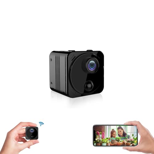 ELEPRO 2.4と5G WiFi対応 AI人体検知 超小小カメラ 小カメラ 4K画質視聴 180日待機 15時間 長時間録画 録音 160°広角 動体検知 充電式 スマホで見れる小カメラ リアルタイム遠隔防犯カメラ 監視カメ