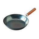 【川端滝三郎商店】 鉄フライパン 28cm IH対応 日本製 鉄 PFOS PFOA フリー 無塗装 シーズニング不要 油慣らし不要 使いやすい 長持ち 木柄 ガス火 鉄鍋 片手鍋 鉄分補給 お手入れ簡単 キッチン