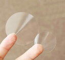 ヒロワールドトレード 透明 ギフトシール 丸 50mm 型 大量 2000枚 セット 業務用 封印 封緘 シール 封筒 透明シール 貼り箱 ギフトケース (50mm正円)
