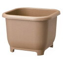 大和プラスチック eco&eco ウインプランター 角27型 270×270×H200 エコブラウン