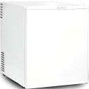 SunRuck 1ドア電子冷蔵庫 48L ホワイト 強化ガラス棚仕様 静冷 ペルチェ方式 小型 静音 SR-R4805W