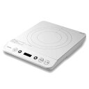MAXZEN IHクッキングヒーター 卓上 コンロ IHコンロ 1口 1400W IH調理器 揚げ物 タイマー 切り忘れ防止 一人暮らし 新生活 家族 自炊 鍋 おしゃれ コンパクト ホワイト 白 MIHS-MT140-WH マクスゼン