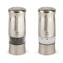 プジョー PEUGEOT ミル 電動 ソルト&ペッパー 2本セット 塩・胡椒 粗さ調節 容量 ペッパー15g /ソルト30g・14cm フランス製 ゼリ 2/2...