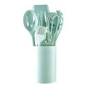 Pop Frog キッチンツールセット おたま セット シリコン キッチンツール 調理器具 収納 戸棚 子供 製菓器具 キッチン スプーン シリコンヘラ フライ...